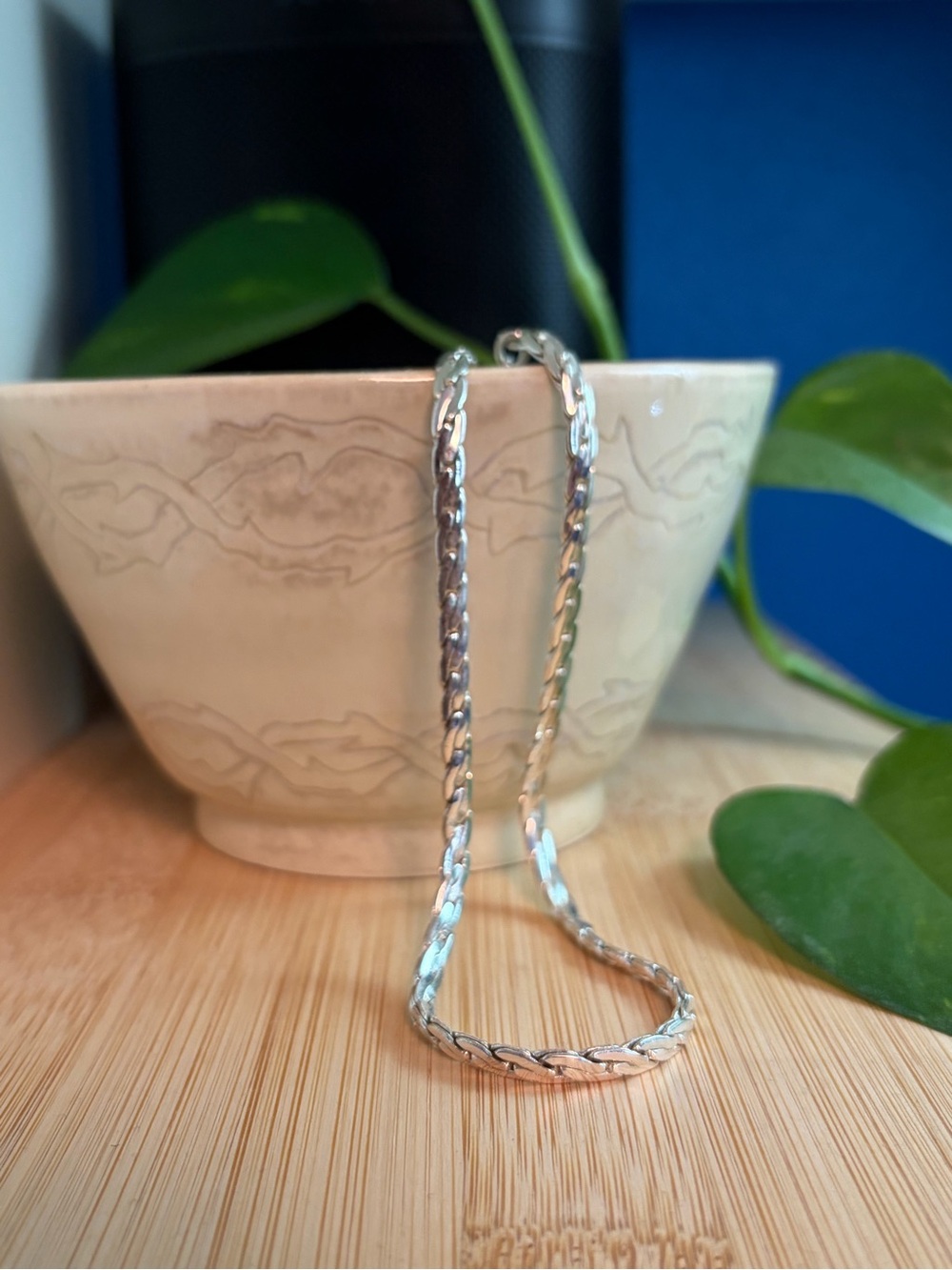 Madewell Braided Silver Necklace